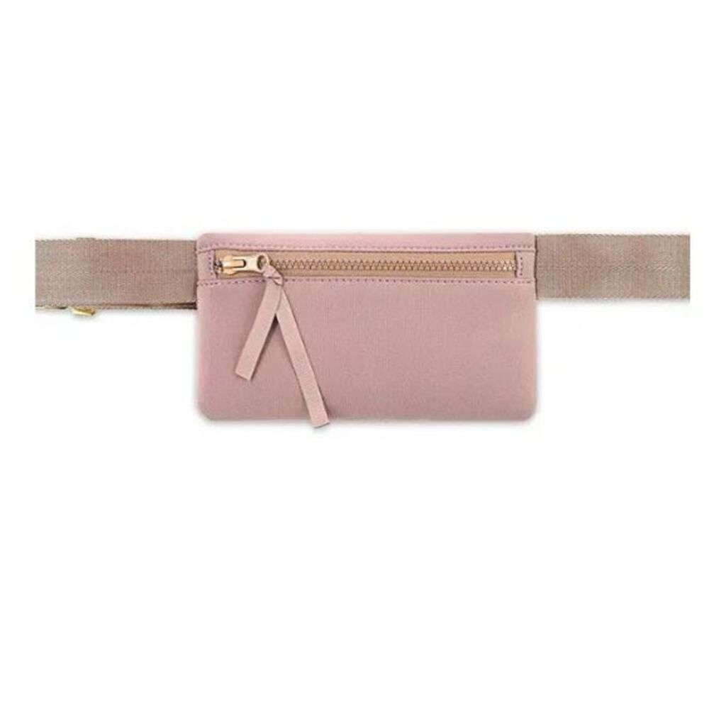 Cynthia Rowley Women's Fanny Neoprene Belt Bag TAUPRE NWT 95